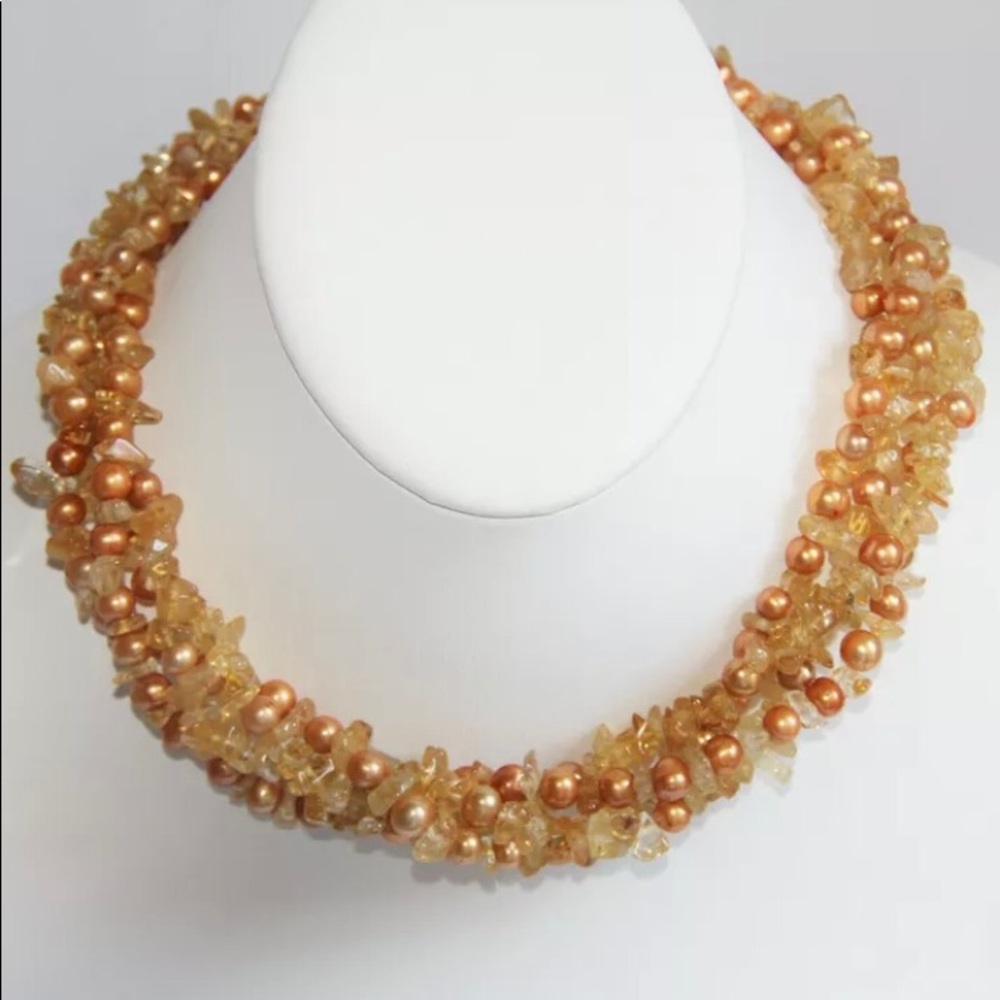 Ross Simons Sterling Silver Pearl Necklace